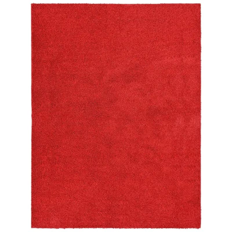 Melonmist Solid Shag Rug
