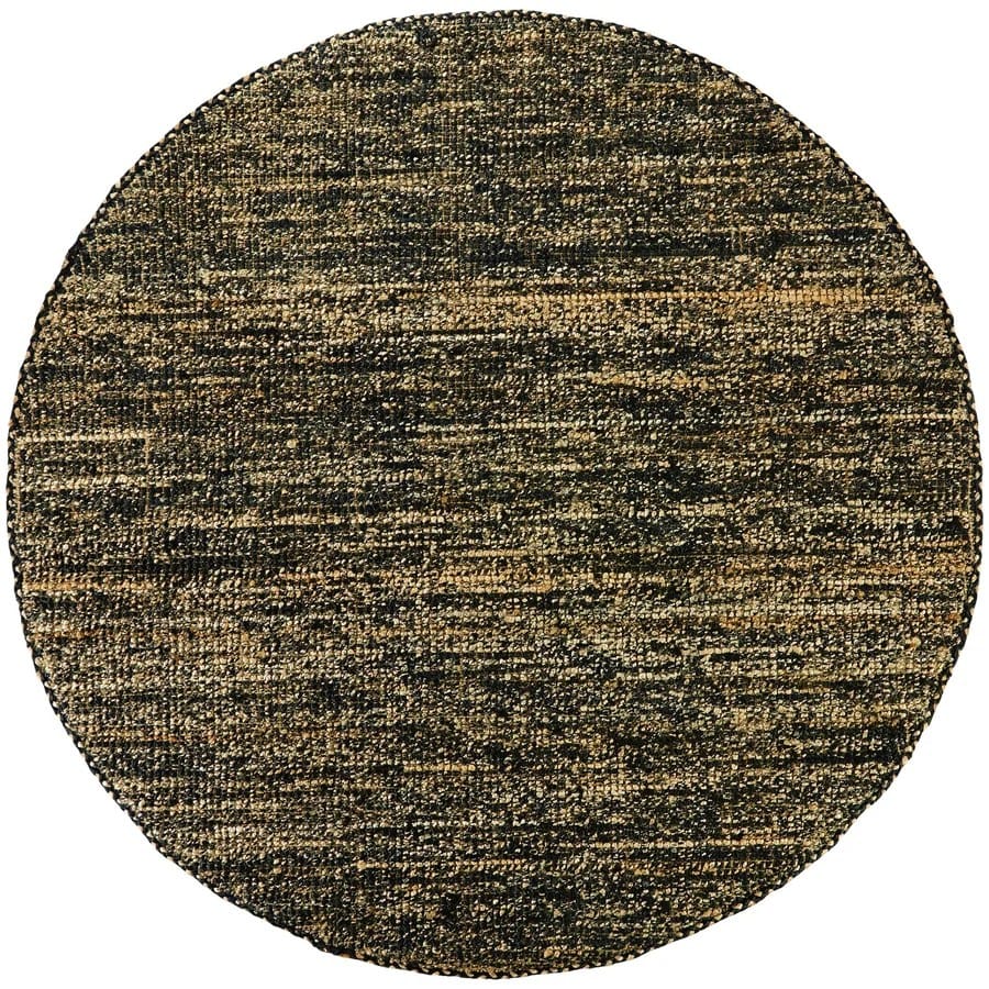 BlackRoot Jute Round Rug for Living Room