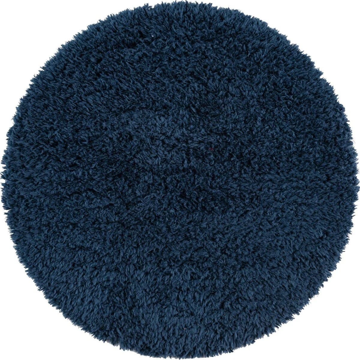 Zester Round Solid Shag Rug