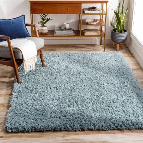 Bluewave Solid Shag Rug