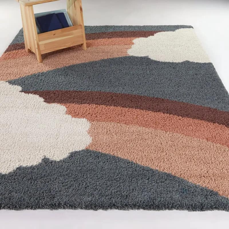 Cloudurmble Handtufted Kids Rug For Playroom, Nursery